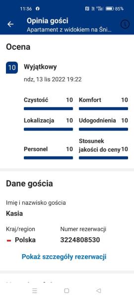 Apartament z widokiem na Śnieżkę